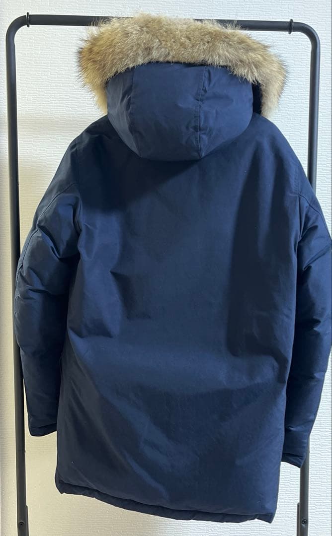 ウールリッチ アークティックパーカ USA L ネイビー コートカバー＋ハンガー