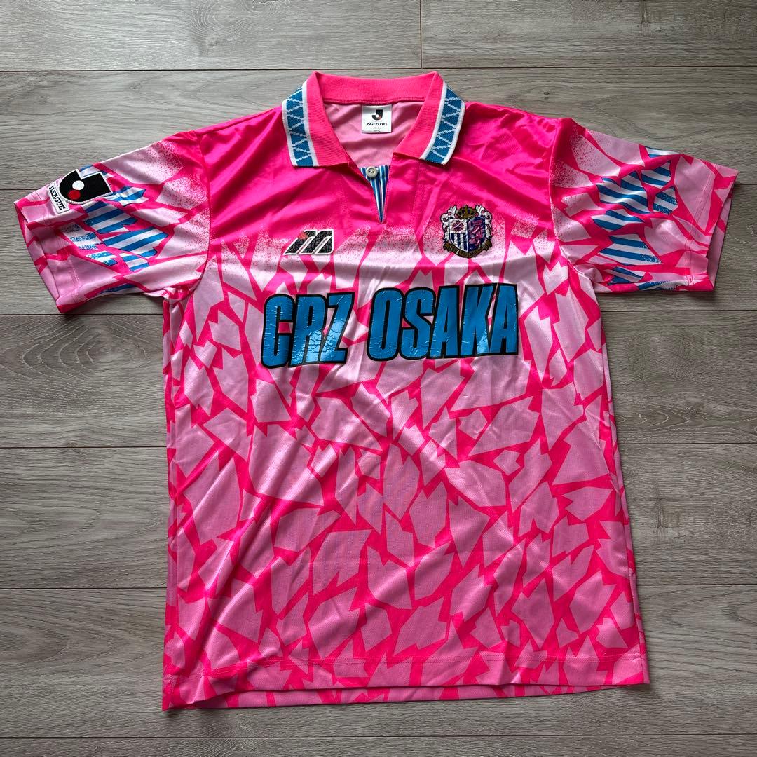 MIZUNO Jリーグ セレッソ大阪 レプリカmユニフォーム L 日本製 レトロ