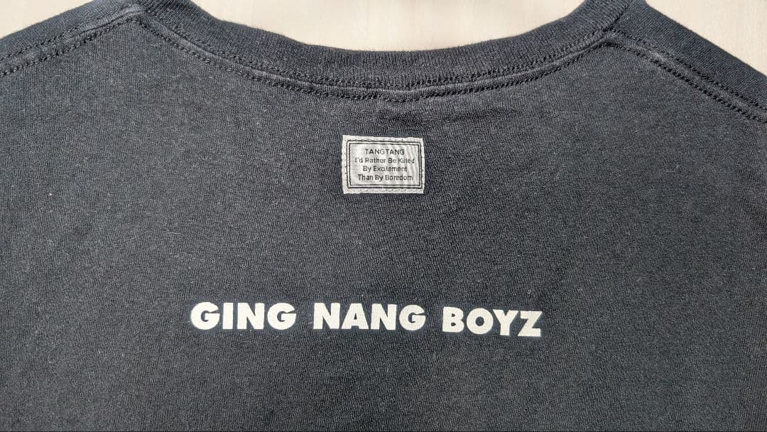 銀杏BOYZ　BOY MEET GIRL Tシャツ　ブラック