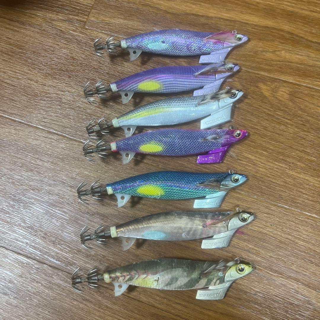 廃盤モデル　鉛モデル　ヤマシタ　エギ王TR 30g 8点セット