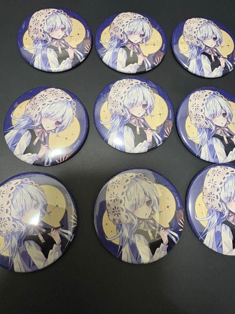 魔法少女ノ魔女裁判 夏目アンアン　コラボカフェ 缶バッジ ９個