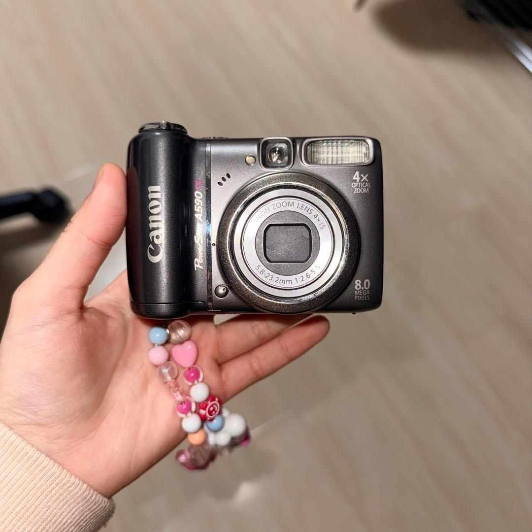 Canon PowerShot A590 IS コンパクトデジタルカメラ