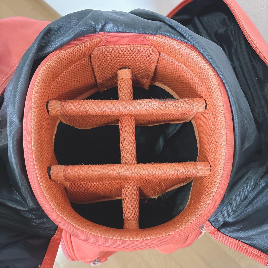 K421 Munsingwear キャディバッグ オレンジ