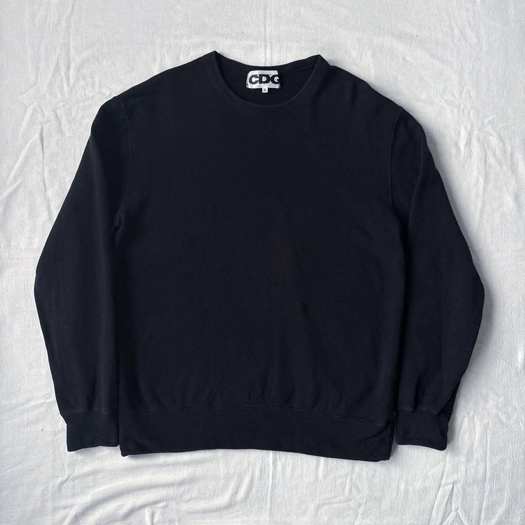 COMME des GARÇONS　クルーネックスウェット　XL