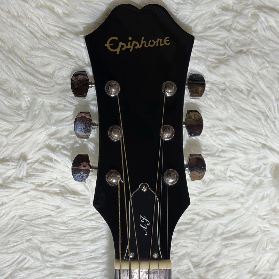 ☆美品☆エピフォン AJ 100 VS ストラップ カポ ケース セット アコギ