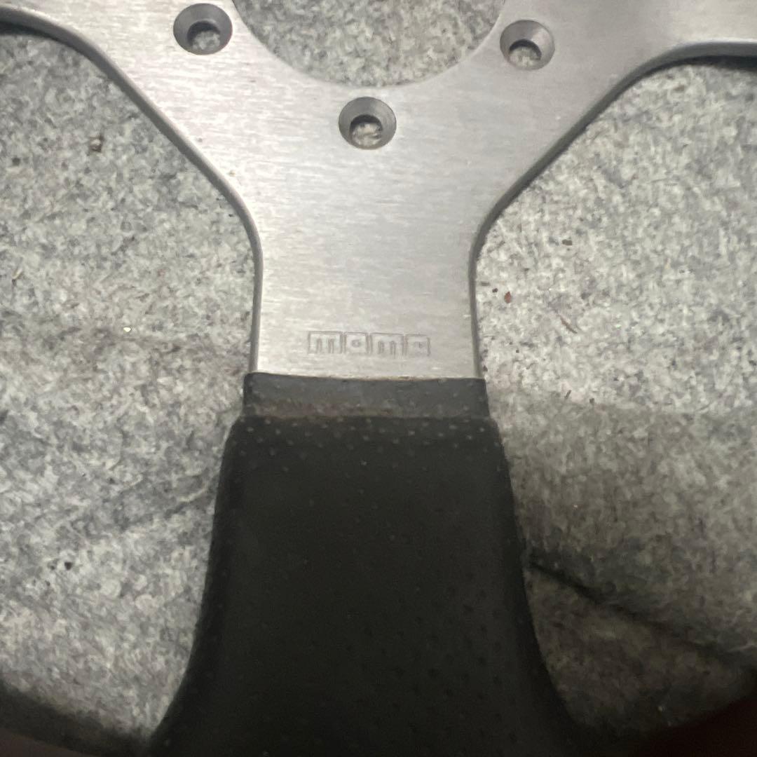 momo ステアリングホイール ウッドレザー