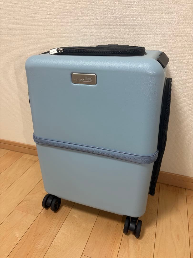 ペットキャリー petico ぺチコ　Mサイズ　水色