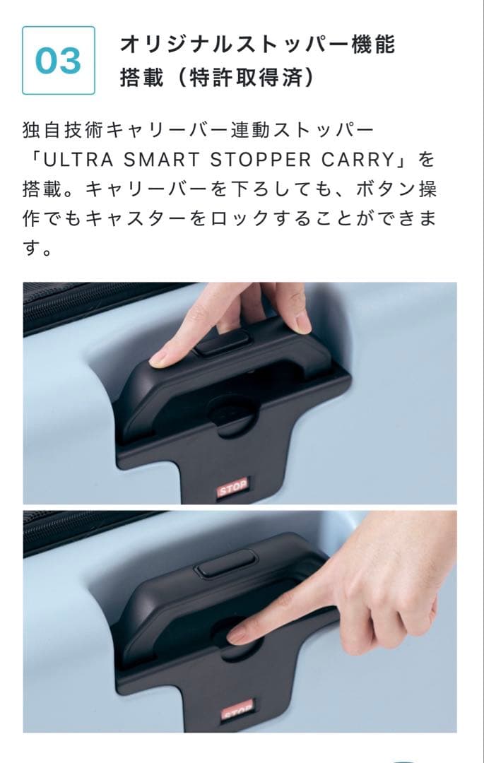 ペットキャリー petico ぺチコ　Mサイズ　水色