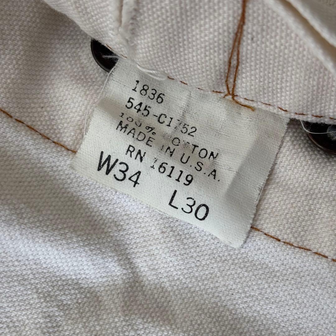 ビンテージ BIC MAC ダック地 ダブルニー　エプロン付　オーバーオール