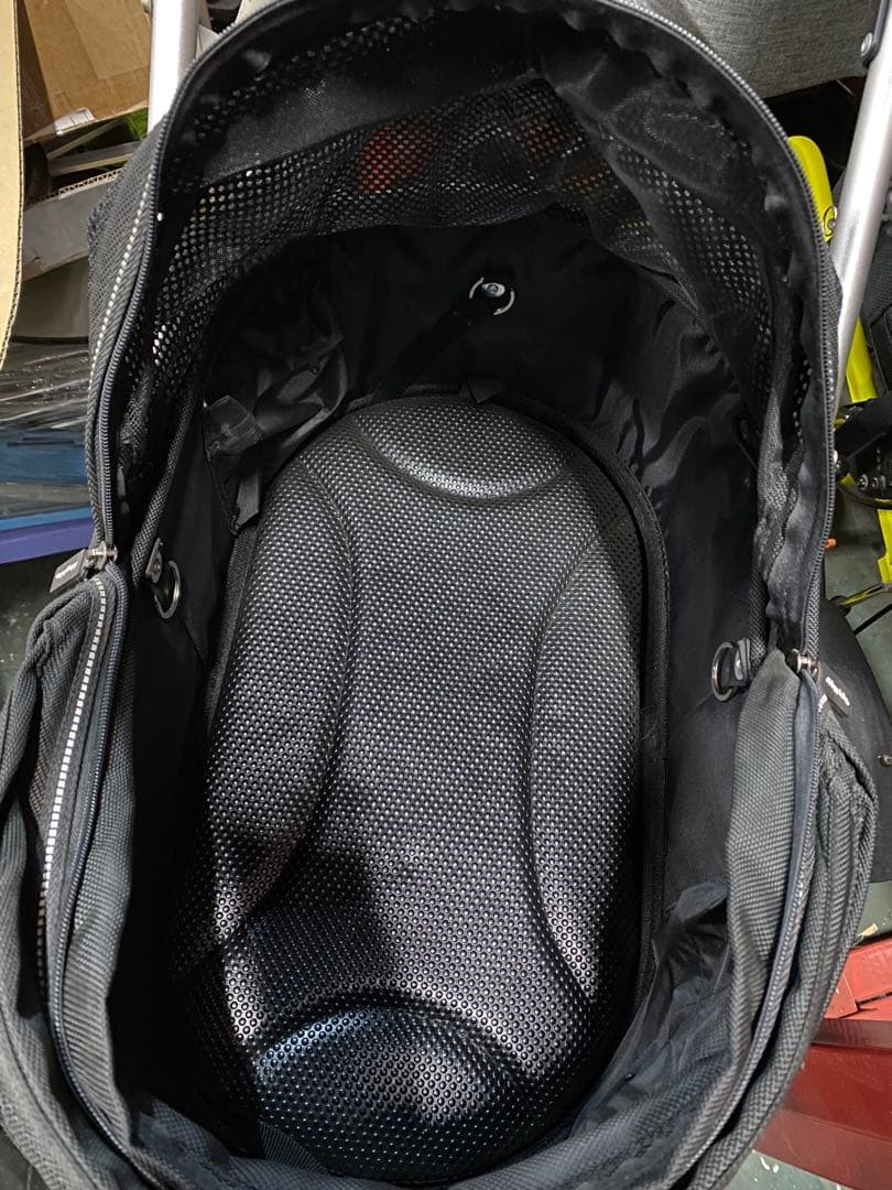 美品　ペットカート 黒　エアーバギー　AIRBUGGY