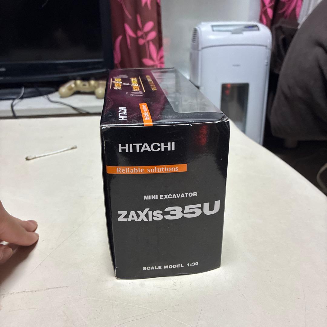 日立建機 阪神タイガース ZAXIS35U-6 ミニショベル 1/30スケール