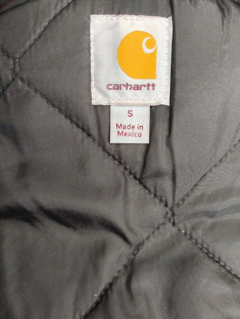 Carhartt オレンジ ジップアップベスト Sサイズ