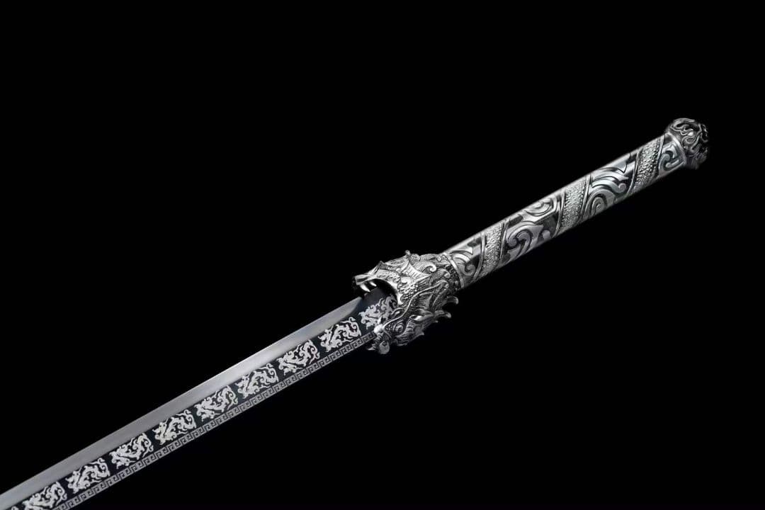 『蒼龍唐横刀』古兵器 武具　刀装具　日本刀　模造刀 居合刀 長尺