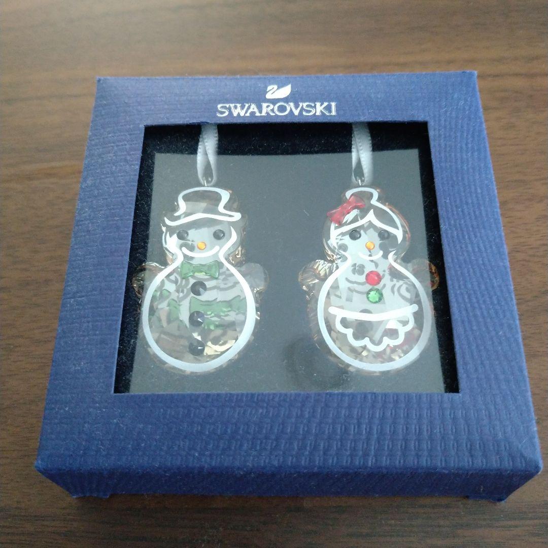 新品スワロフスキー　クリスマス　ジンジャーブレッドマン　オーナメント