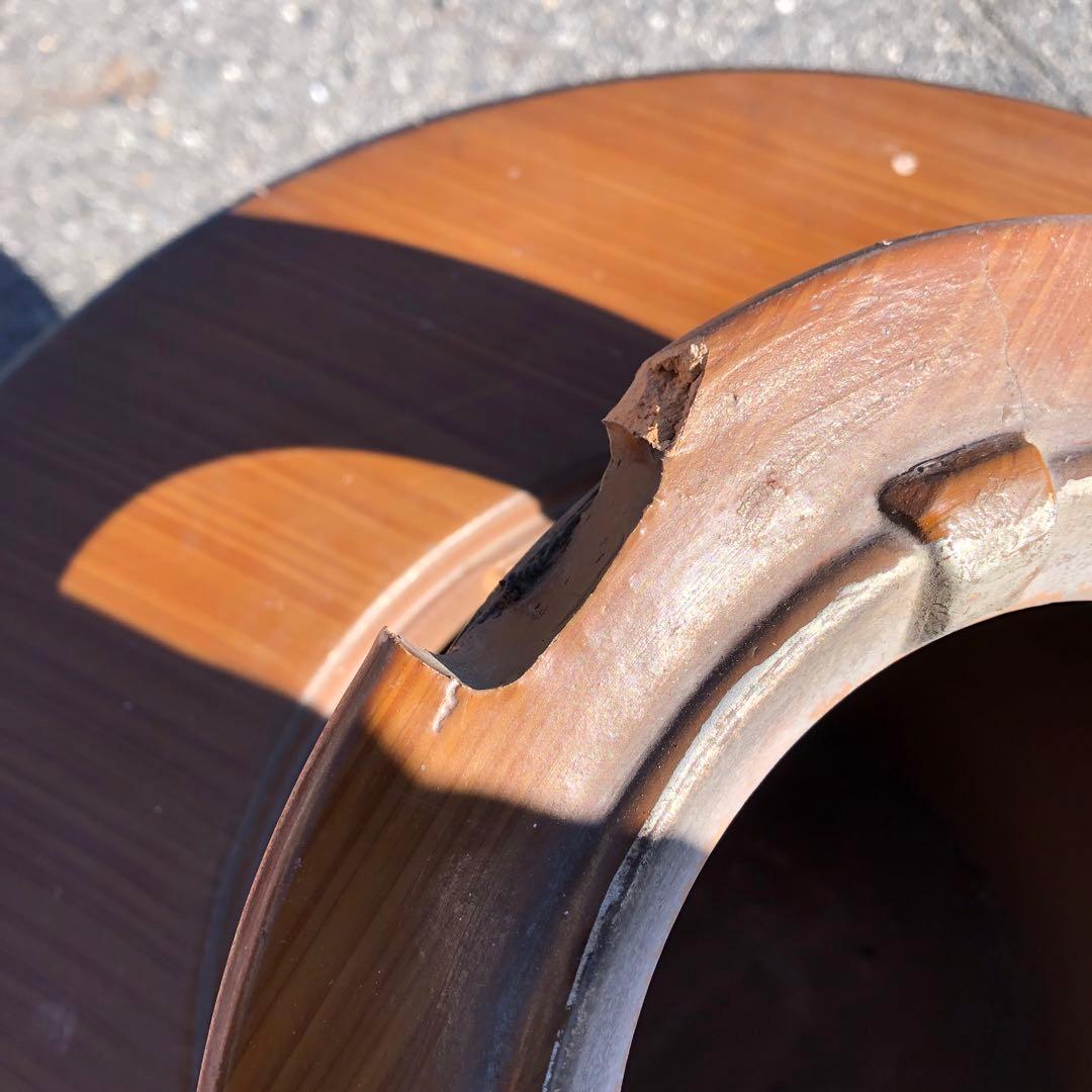 中古　昔ながらの♪　火鉢　練炭鉢　七輪　練炭コンロ　ミカワ特選品　16号