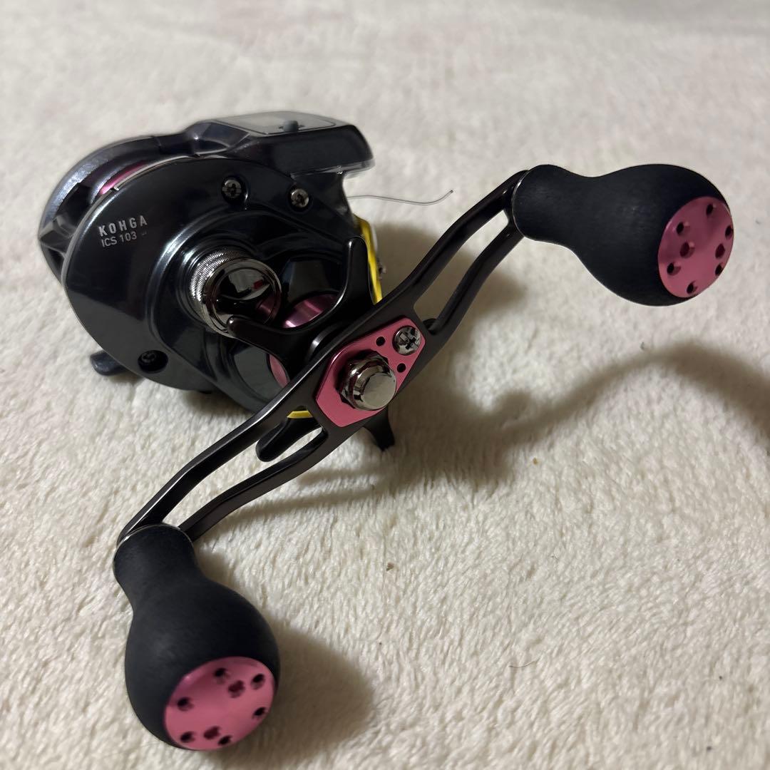 シマノ13ステラSW6000PGとダイワ紅牙ICS103右巻きのセットになります