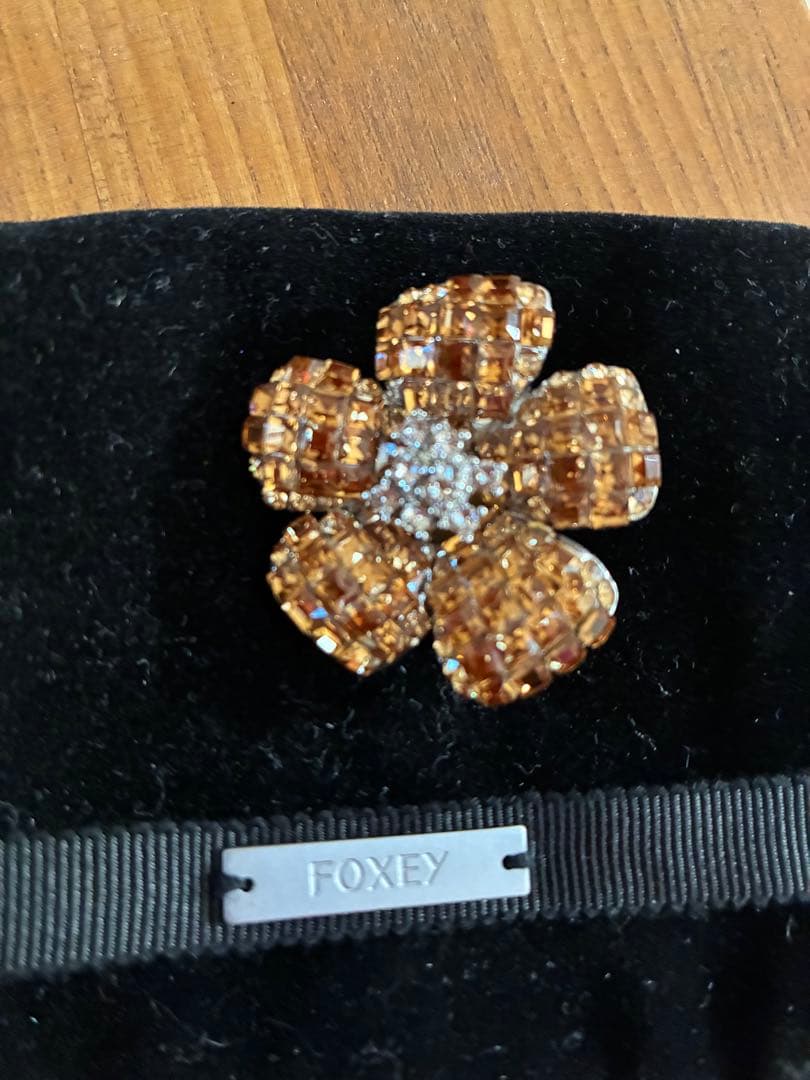 FOXEY＊フォクシー　フラワーブローチ✨
