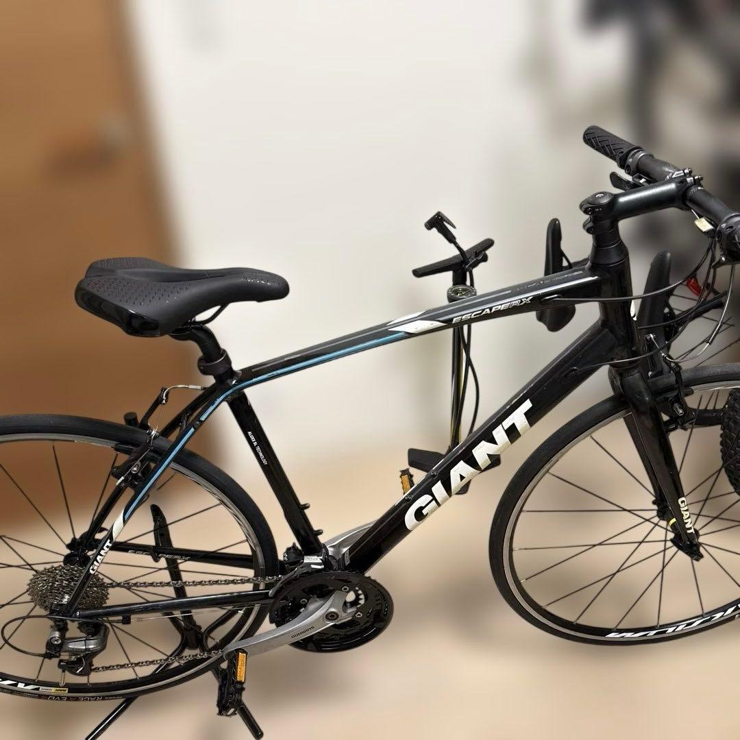 GIANT クロスバイク ブラック 700C ESCAPE RX