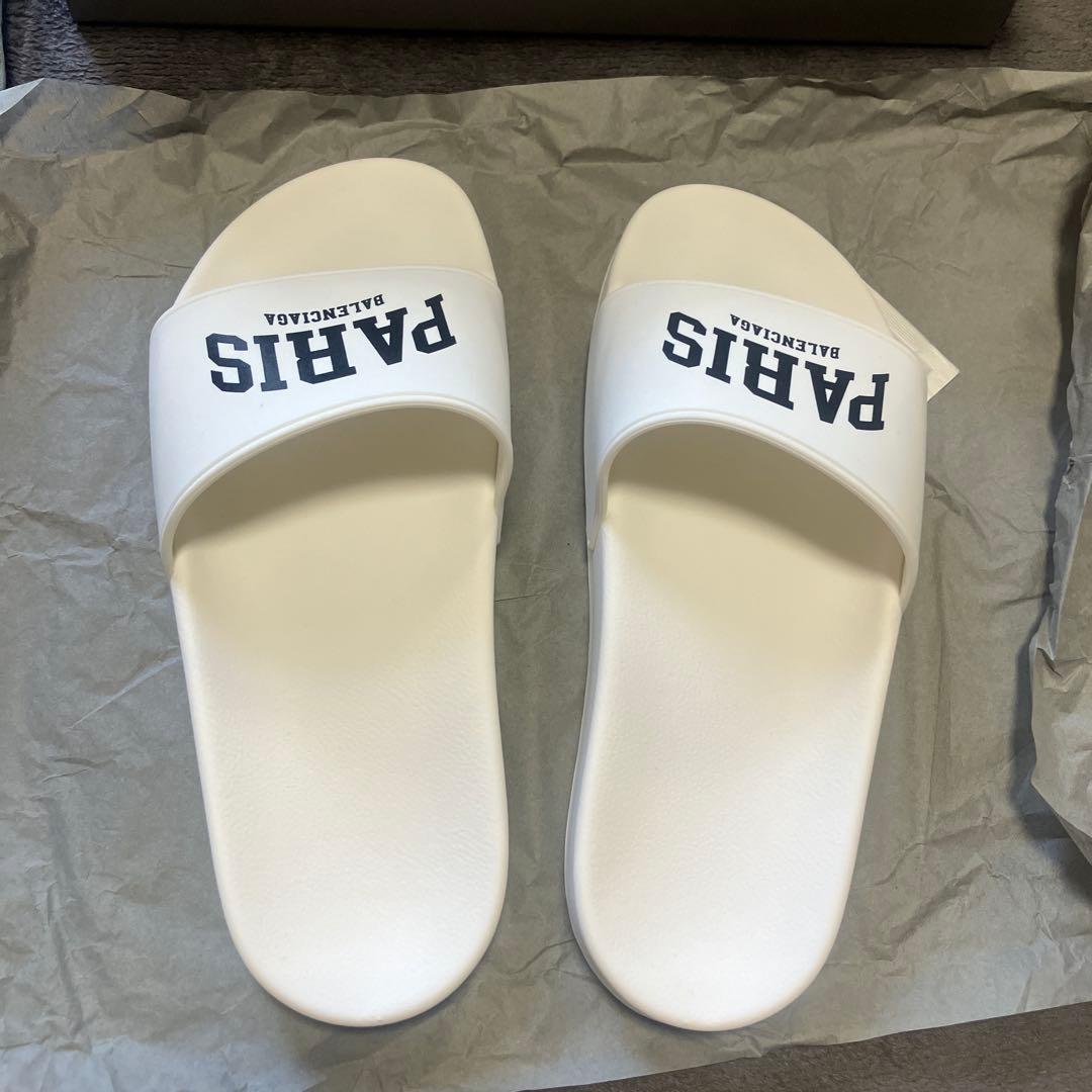 BALENCIAGA プールサンダル 38サイズ(24.5〜25cm)0706
