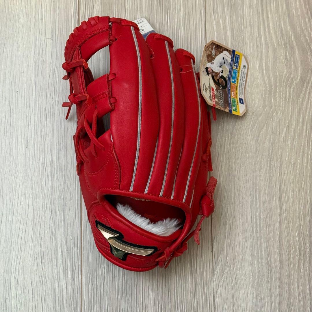 ミズノ 少年軟式 左投グローブ グローバルエリート 坂本勇人モデル Mサイズ