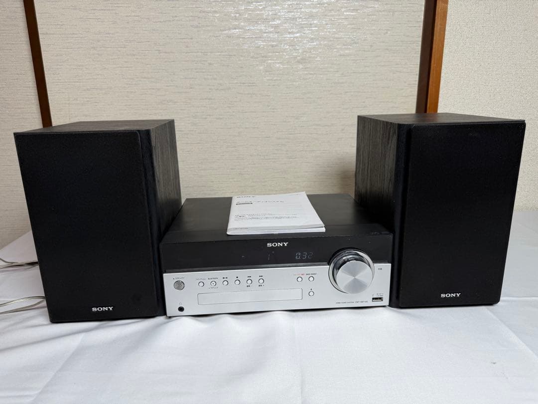 SONY CMT-SBT100 ミニコンポ Bluetooth CDリモコン付