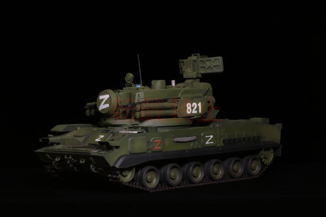 完成品 1/35 ロシア軍 2S6M 自走式対空砲 プラモデル パンダホビー