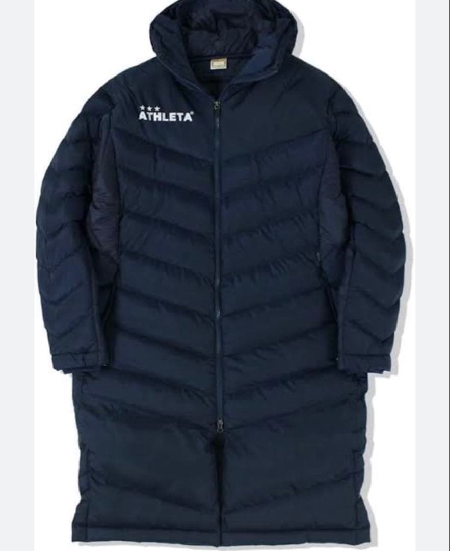 ATHLETA ベンチコート Sサイズ 黒