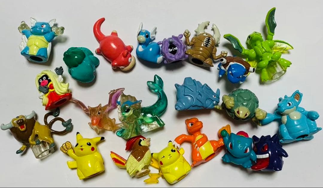 ポケモン 鉛筆キャップ　初期　21体　フィギュア　ミニ