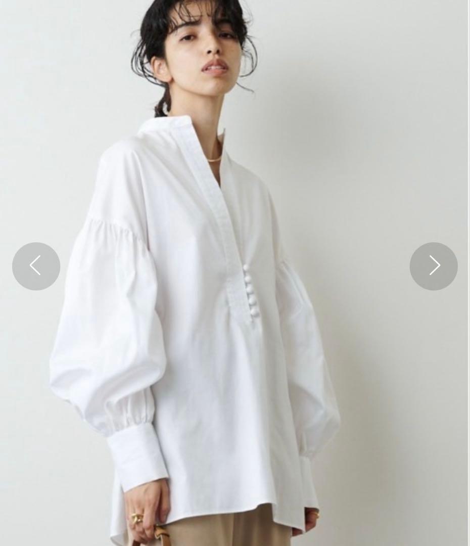 LANI様　美品　ウィムガゼット　オックス袖ボリュームブラウス　パフスリーブ