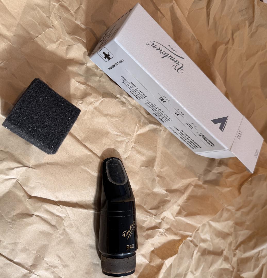 Vandoren Bass Clarinet Si♭-B♭ B40 マウスピース