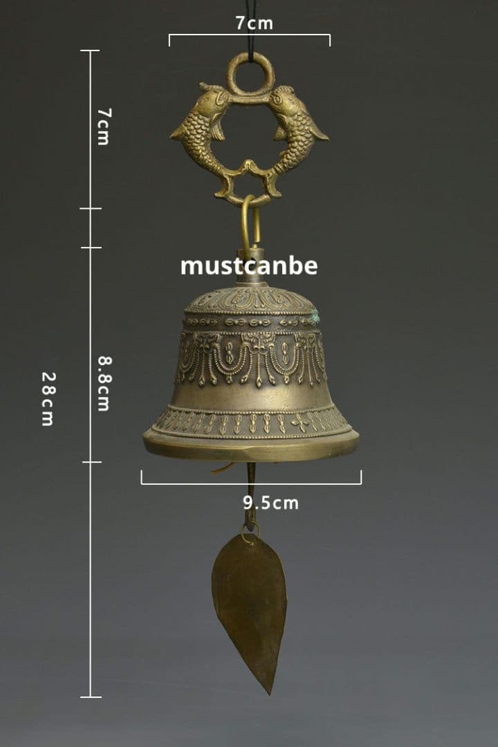 仏教美術品 銅鐘鈴 仏塔鈴 風鈴 法鈴 装飾品 工芸品 置物