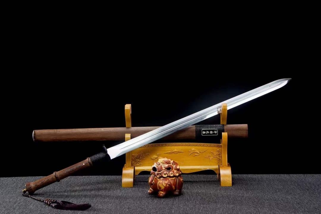 錚古寛刃漢剣-高性能マンガン鋼 古兵器 武具　刀装具　日本刀　模造刀 居合刀