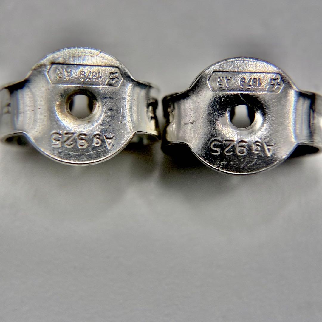 GUCCI グッチ インターロッキングG スタッド ピアス 両耳 シルバー 美品