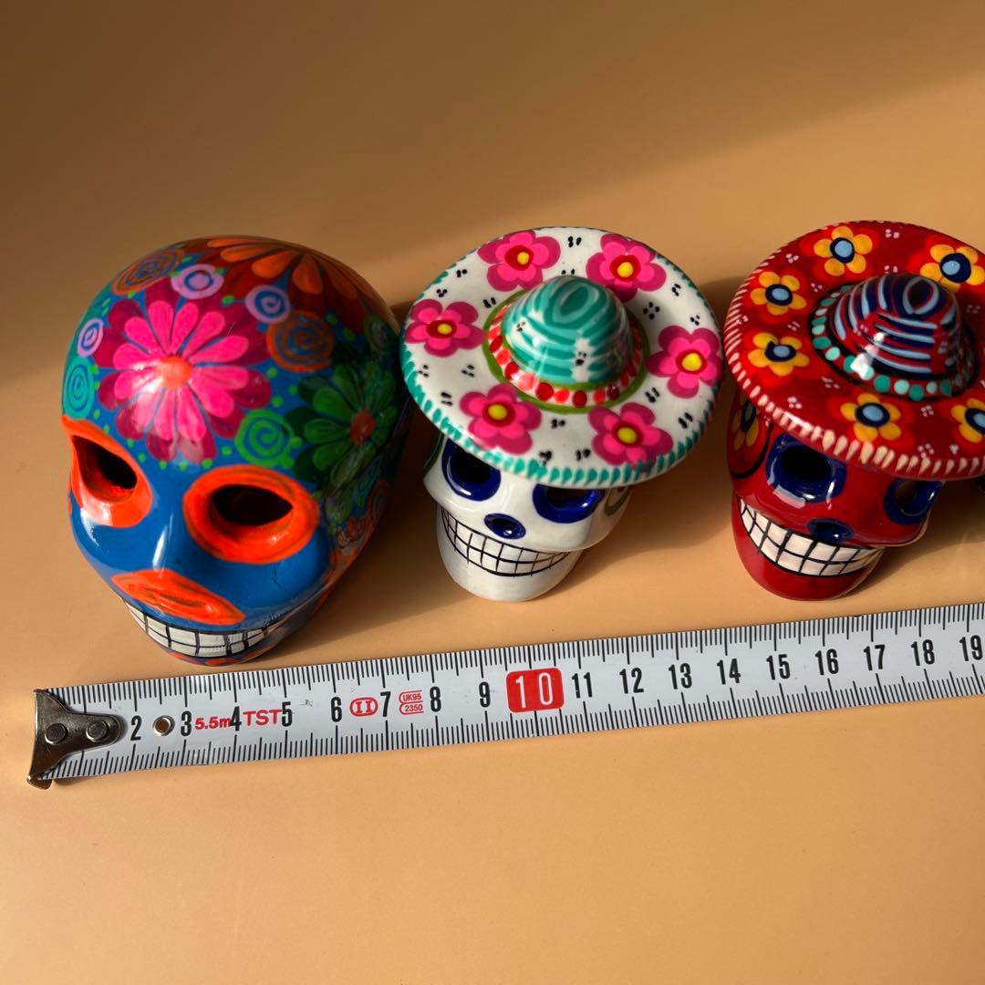 メキシコ　スカル ドクロ　5個セット