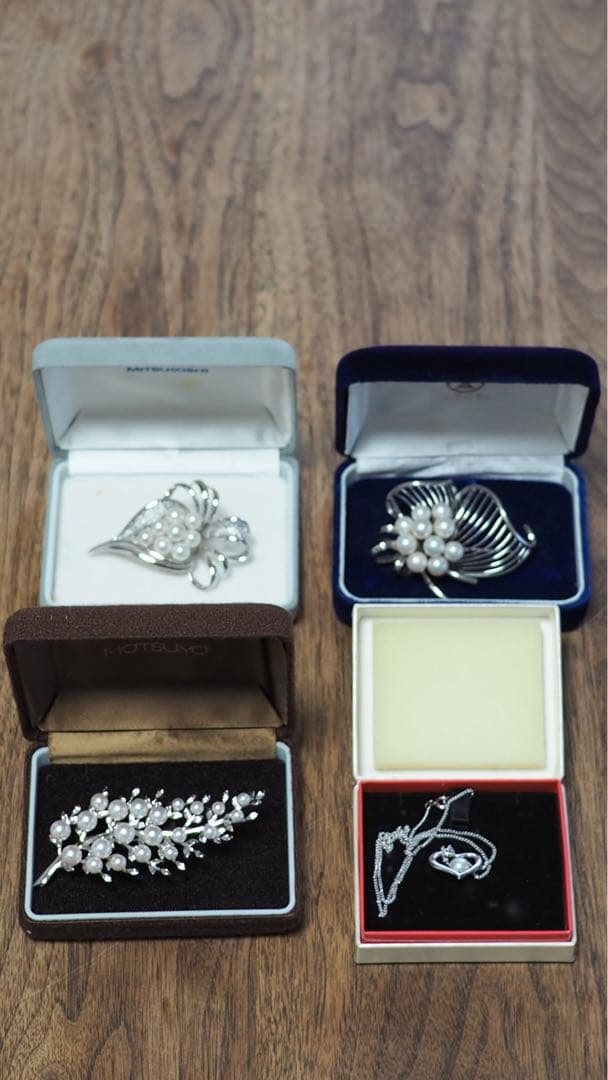 【真珠様限定】シルバー パール あこや真珠　アクセサリー4点