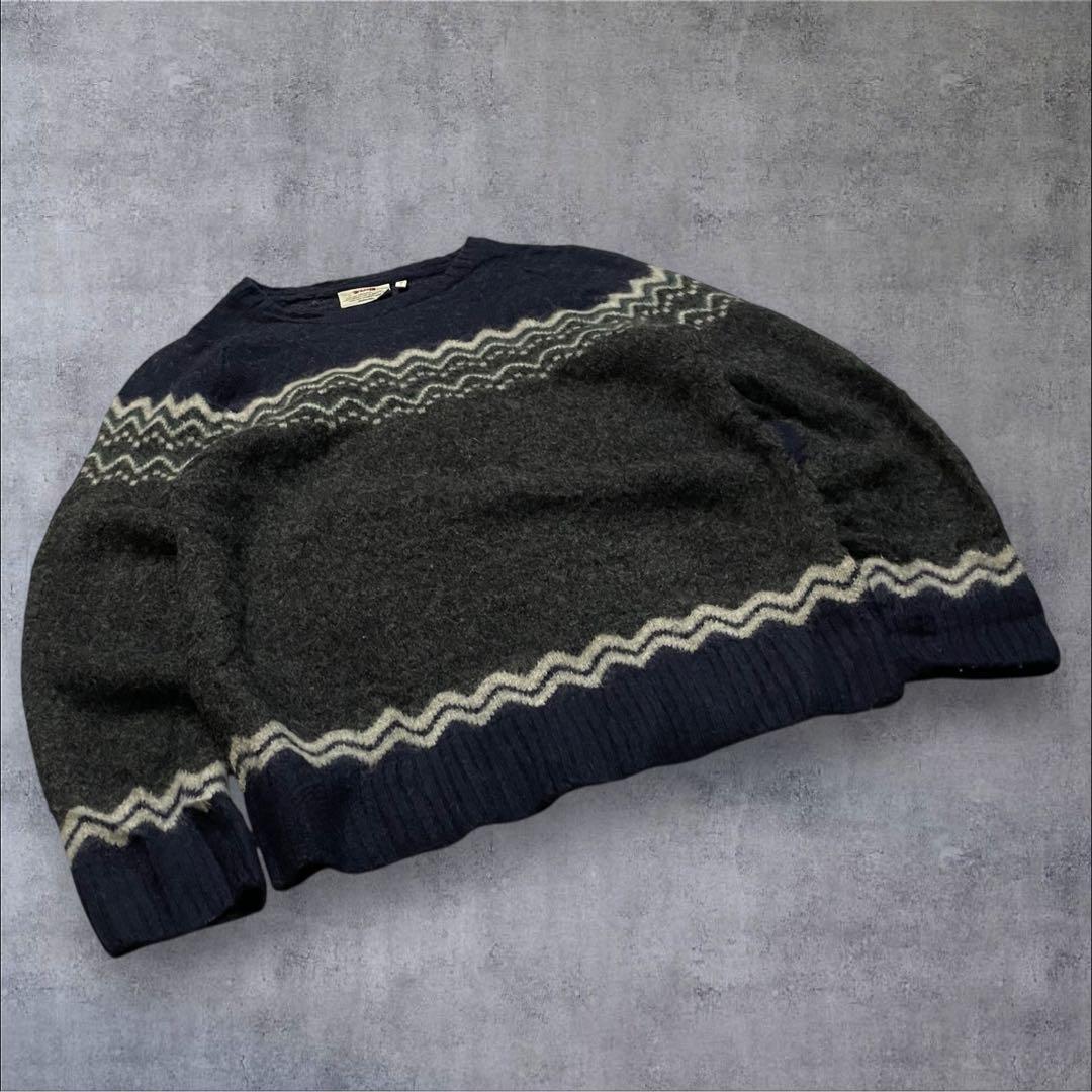 RaiFJALL RAVENフェールラーベン ノルディック柄ウールニット