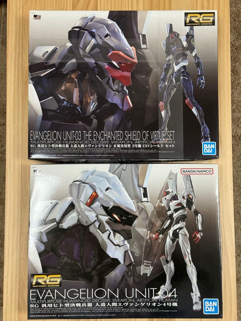 RGエヴァンゲリオン3号機 ４号機