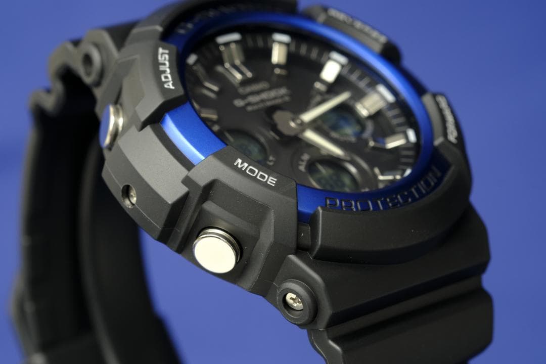 【美品】G-SHOCK GAW-100B 電波ソーラー／ビッグケース (114)