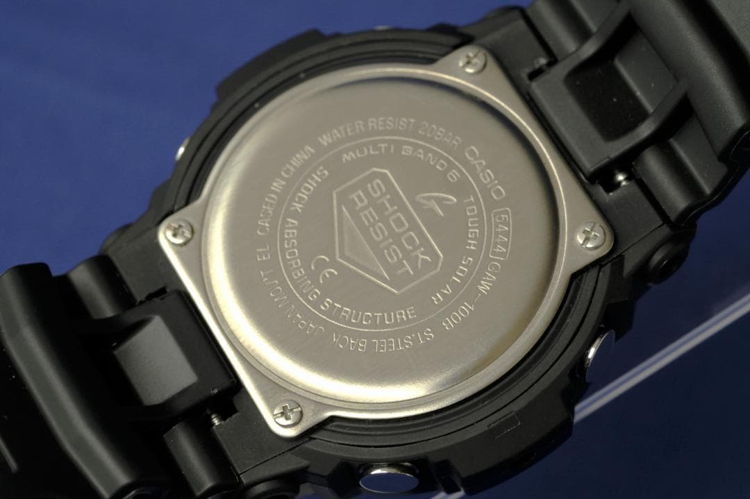 【美品】G-SHOCK GAW-100B 電波ソーラー／ビッグケース (114)