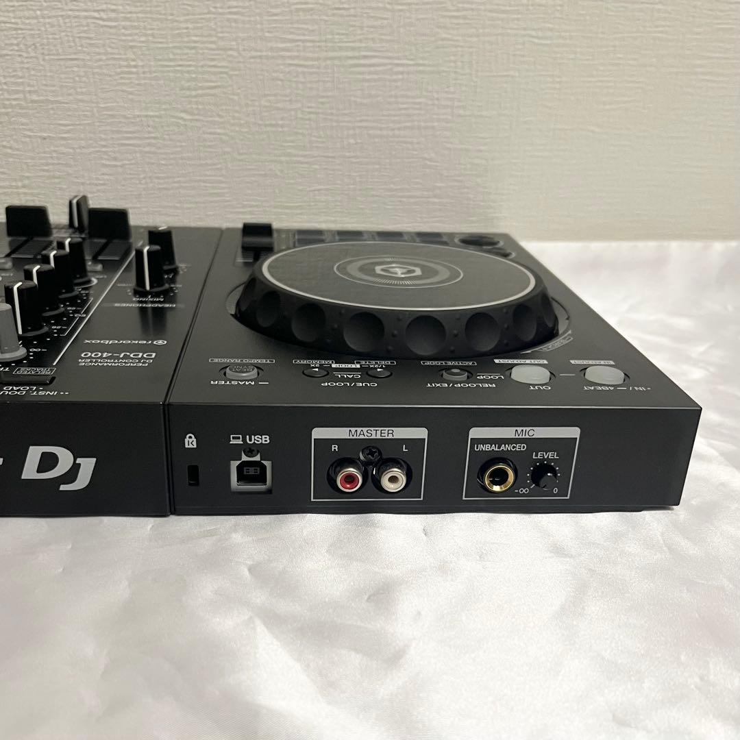 【美品】【完品】【箱、ケース付】Pioneer DDJ-400 DJコントローラ