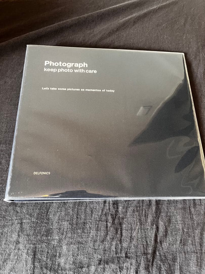 デルフォニックス アルバムＬ　濃紺3冊