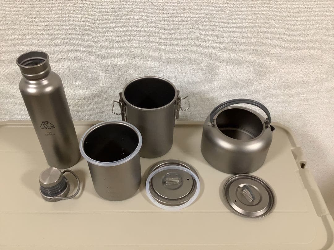 チタンマニア　キース　チタン製　超軽量　キャンプ用品