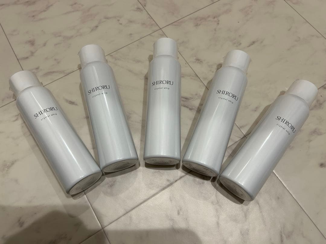 【新品未使用】シロル クリスタルホイップ 5本