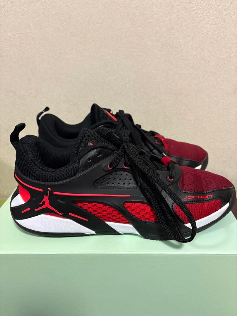 Jordan バスケットシューズ 赤/黒