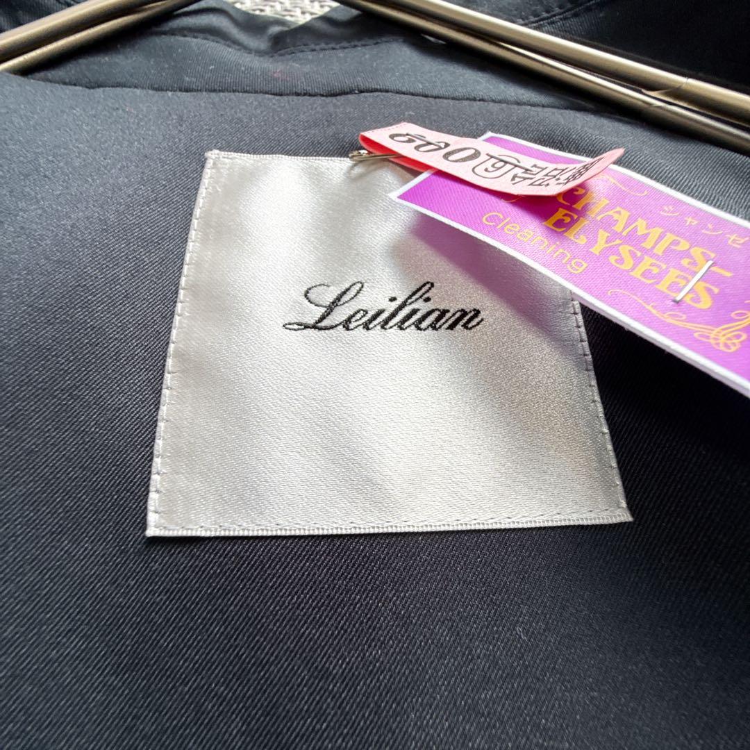 極美品 レリアン 現行モデル モッズコート フード ネイビー 大きいサイズ3XL