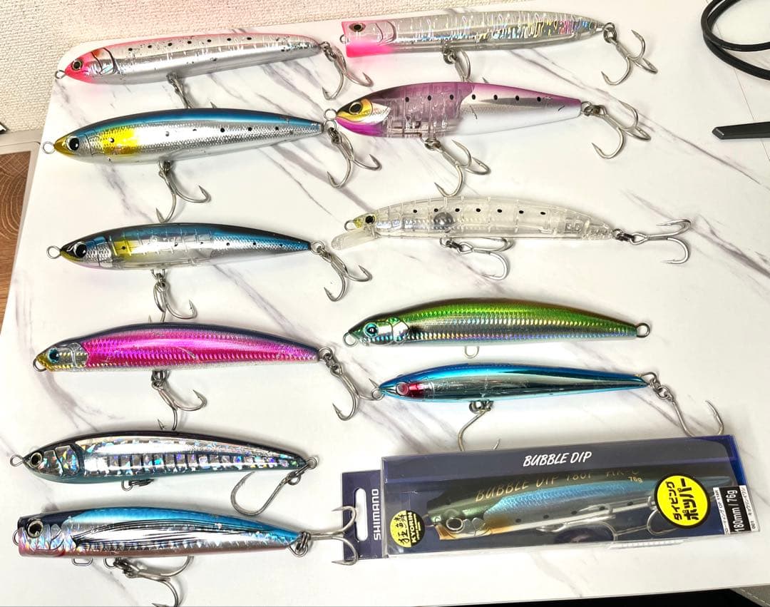 大型ルアー12本　引退品　GT ヒラマサ