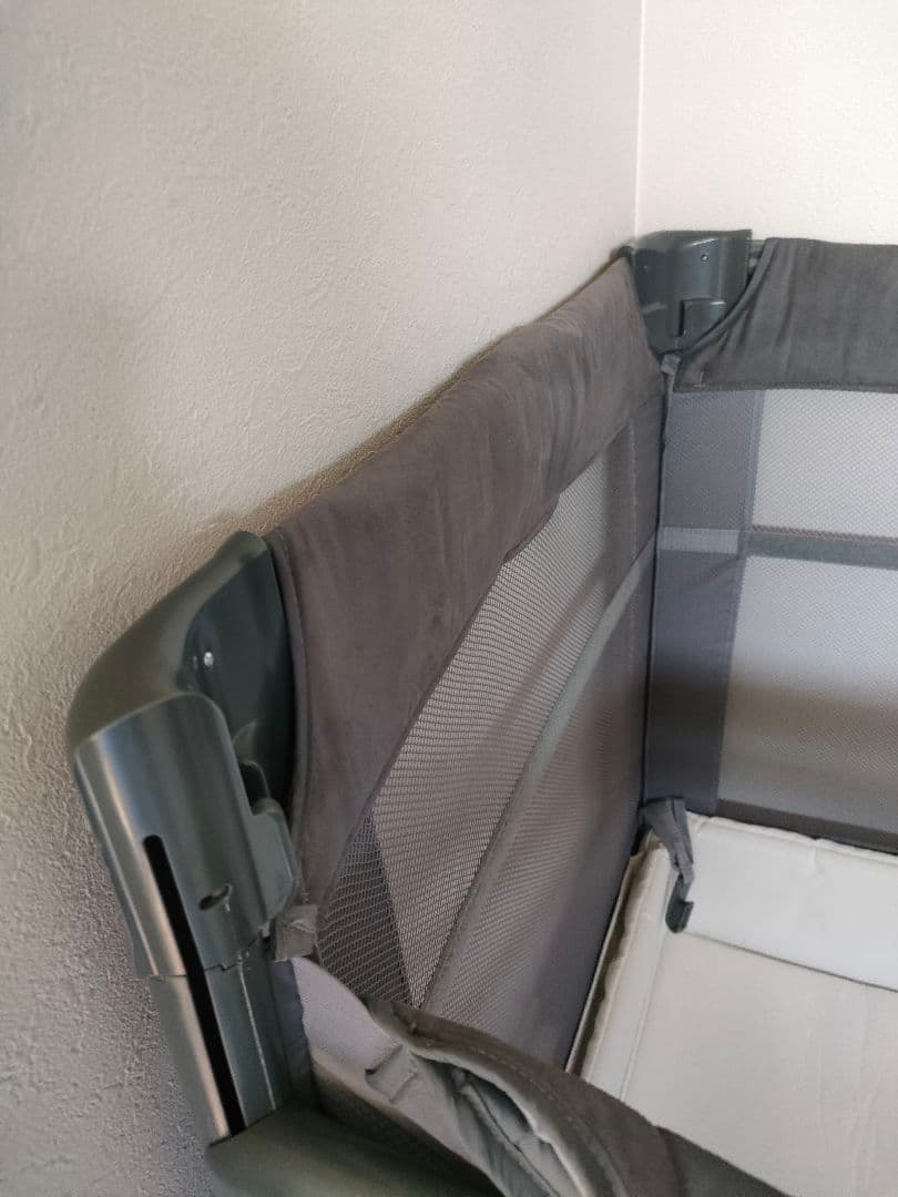 Aprica ココネルエアープラス ベビーベッド グレー 取扱説明書付き グレー