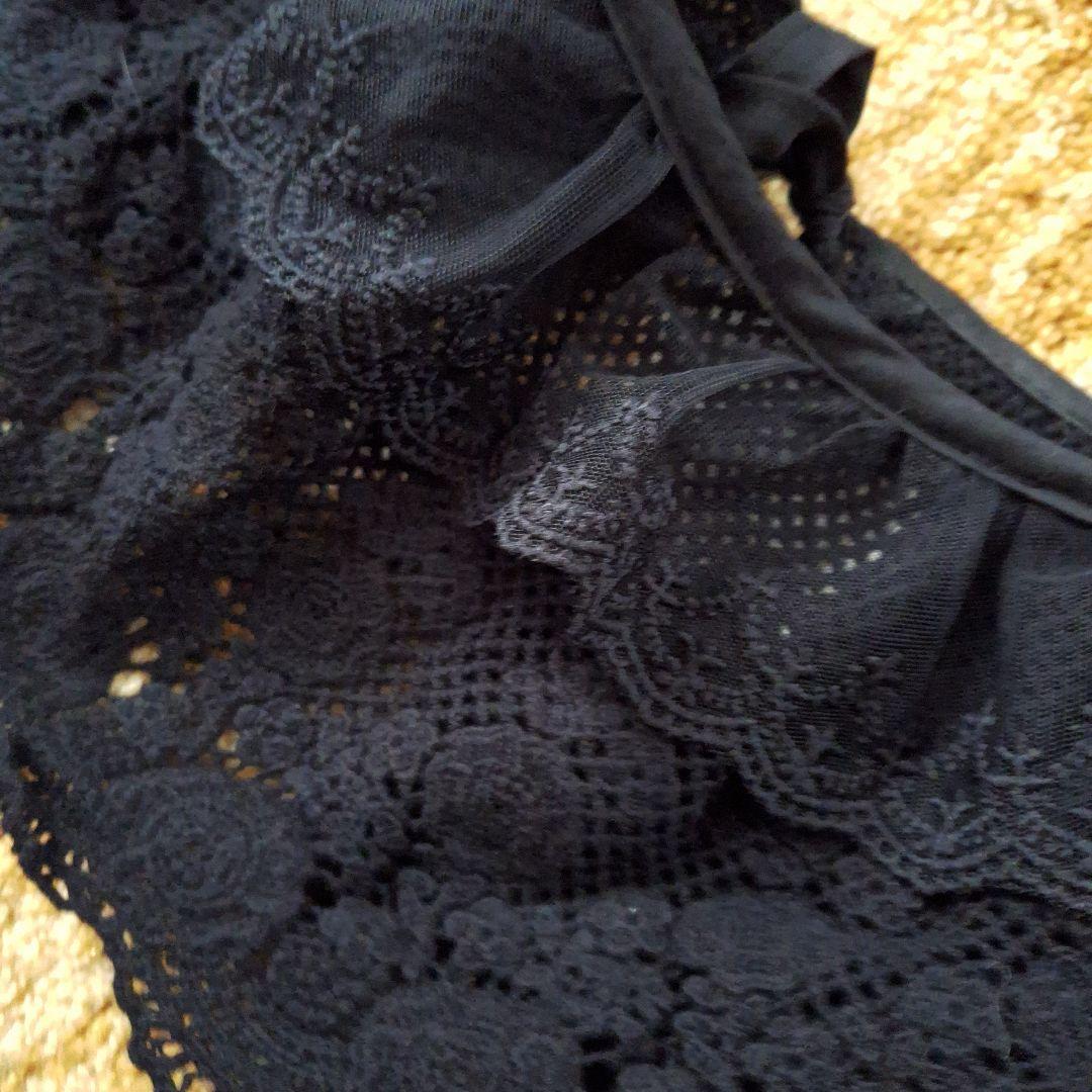 苔*読様 BABY 姫袖総レースブラウス つけ襟おまけ