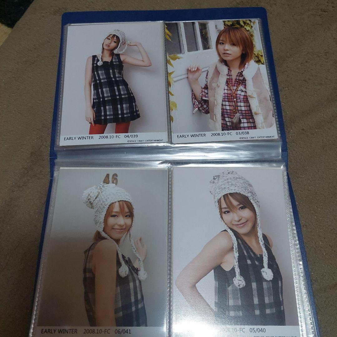 平野綾グッズ　ファンクラブ限定バースデーカード、トレーディング生写真(42種)等