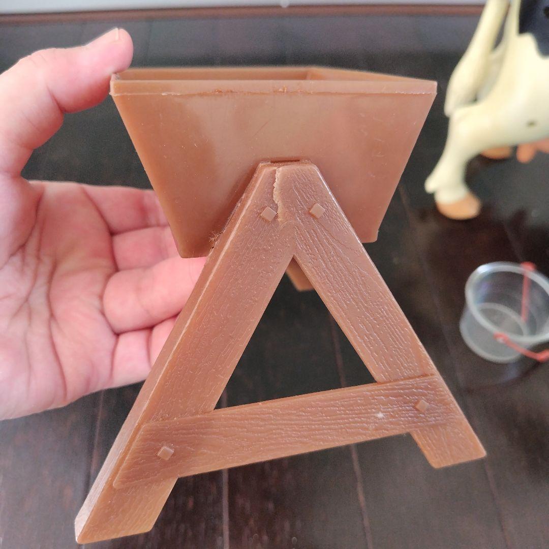 レア初期付近モデル！ツクダオリジナル　ミルクモウモウ　本体、水桶、バケツあり